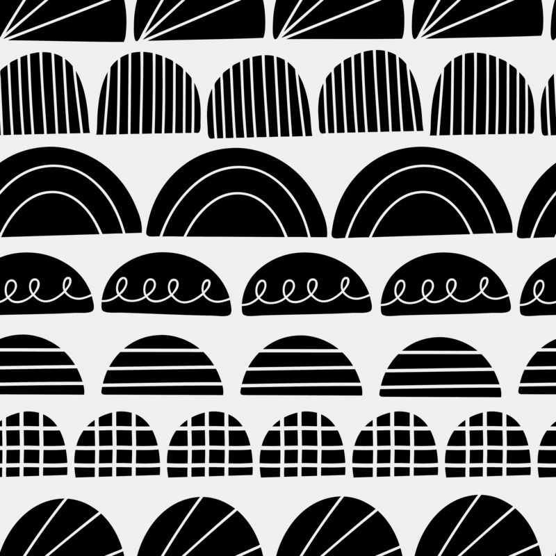 Monochrome Semi Circle Thumbnail