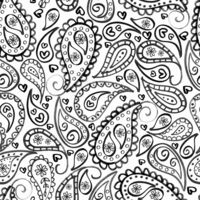 Monochrome Paisley Thumbnail